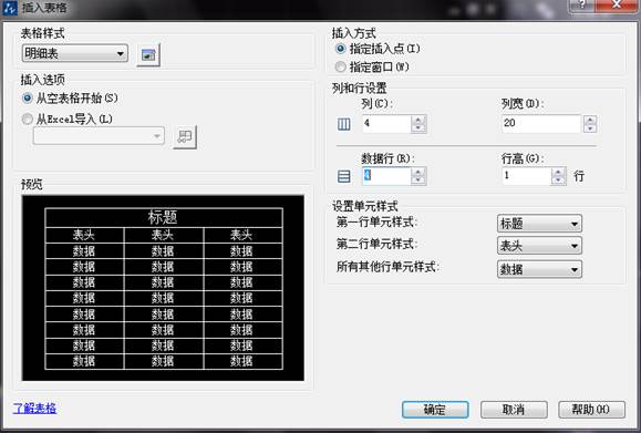 表格的創(chuàng)建、調(diào)整與文字的編輯
