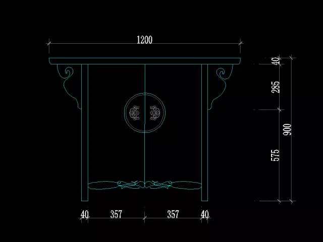 CAD怎么繪制中式家具平面圖？