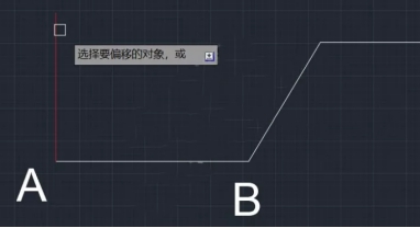 CAD如何通過兩點確定偏移距離？