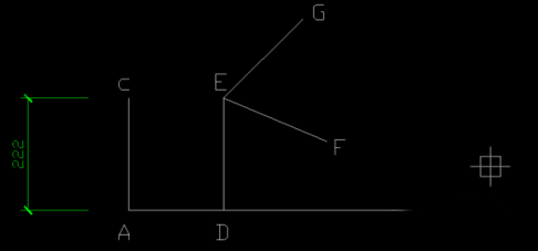 CAD如何根據(jù)規(guī)定度數(shù)繪制彎頭？